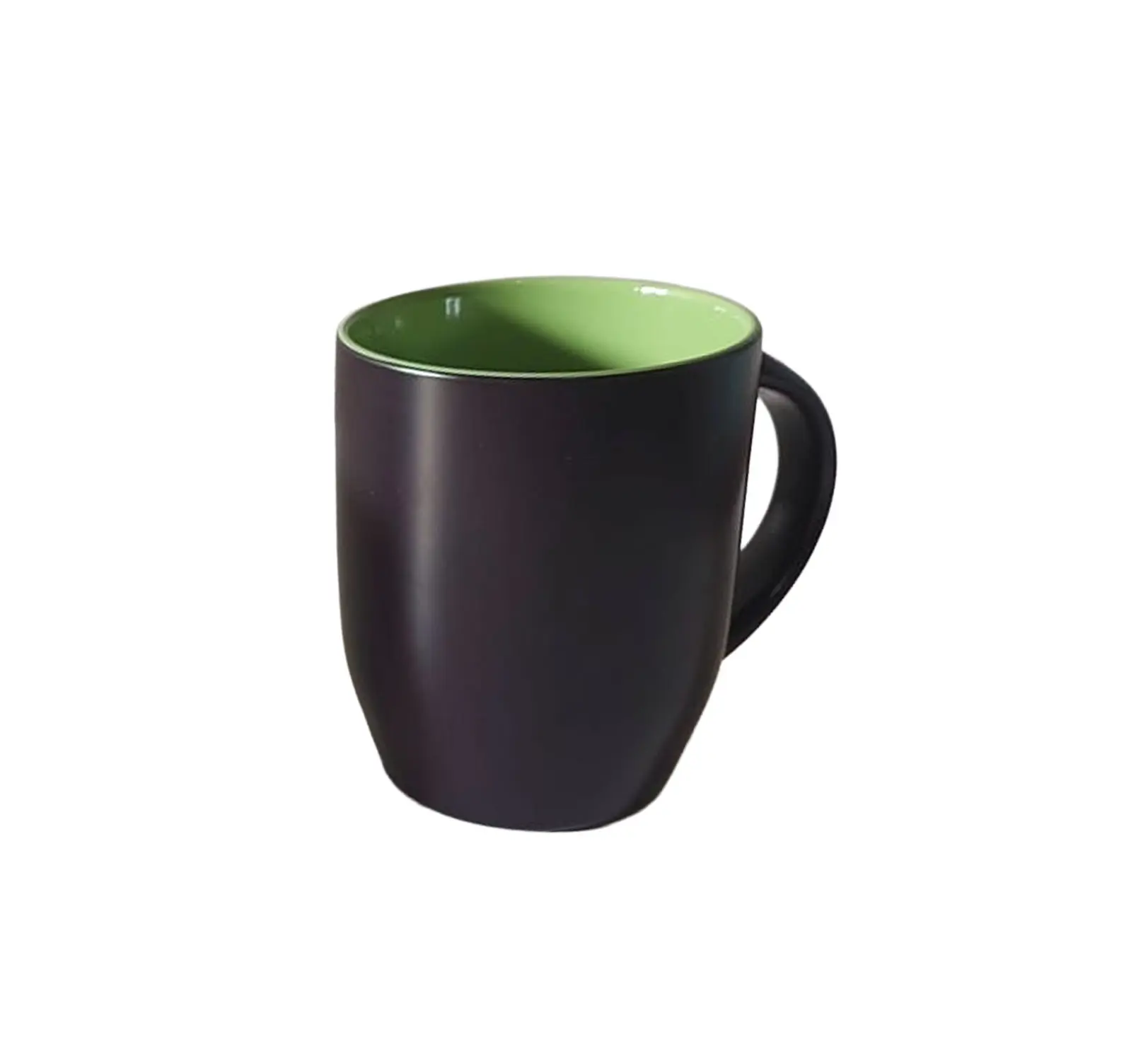 Taza Mágica Negra con Interior Verde